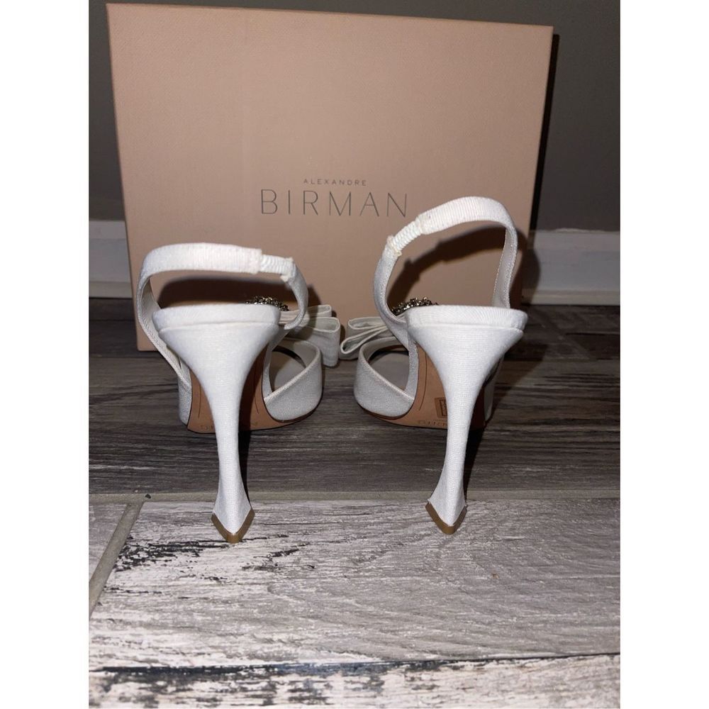 Alexandre Birman Madeline Embellished Bridal Slingbacks - Picture 10 of 15